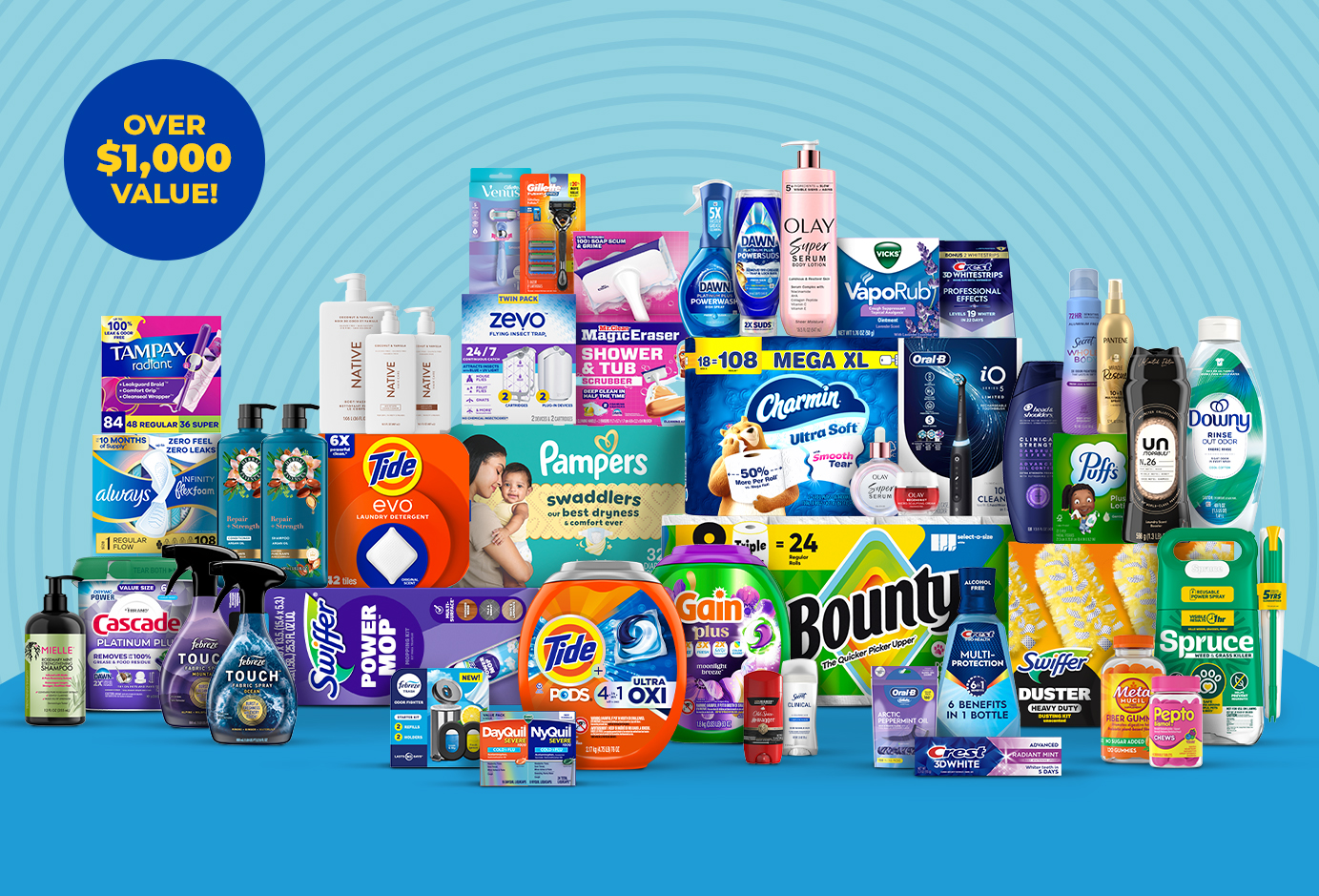 2026 Year of P&G Sweepstakes Basket