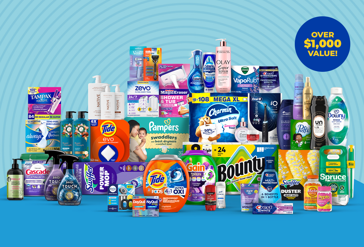 2026 Year of P&G Sweepstakes Basket