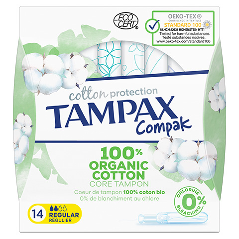 produit Tampax Cotton Protection